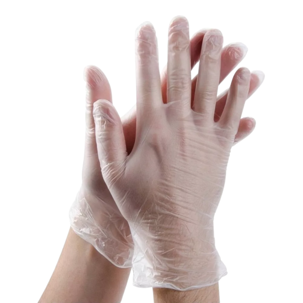 GUANTES DE VINYL LARGE   T 525L