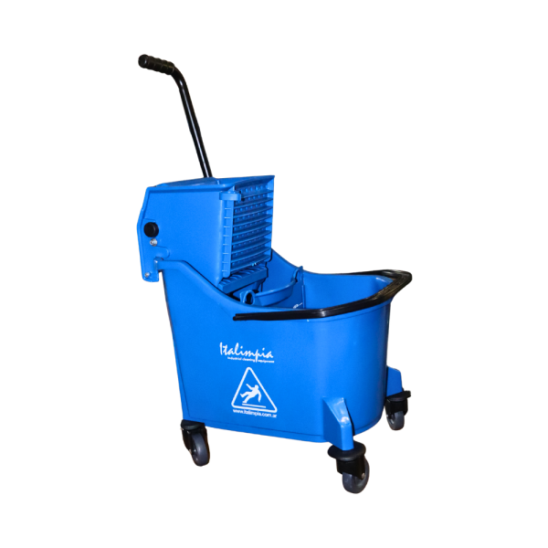 CARRO CON EXPRIMIDOR VEGA 36 QT - 40  AZUL