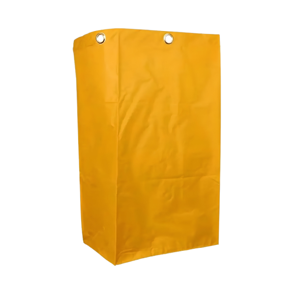 BOLSA PARA CARRO DE LIMPIEZA AMARILLO