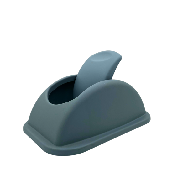 BASURERO CON TAPA VAIVEN 24 LITROS - GRIS