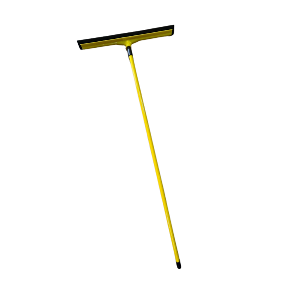 SQUEEGGE AMARILLO COMPLETO  24PULG  (PALO Y CABEZA)