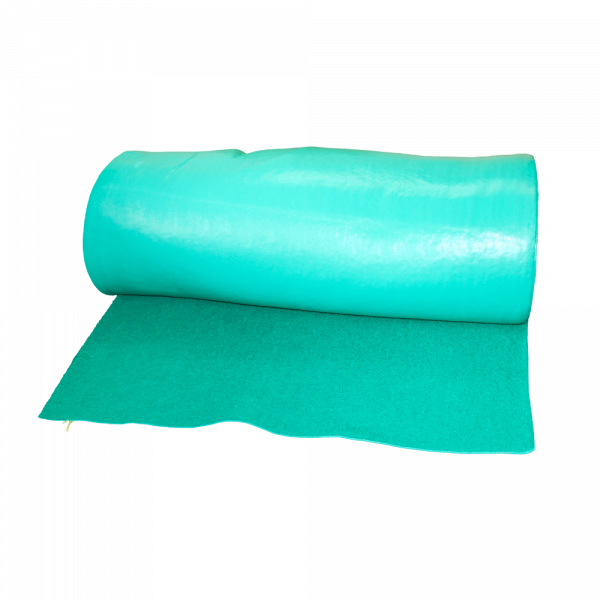 ALFOMBRA SPAGHETTI ROLLO 18 M COLOR VERDE