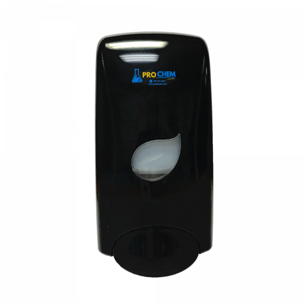 DISPENSADOR DE JABON- MANUAL NEGRO RELLENABLE
