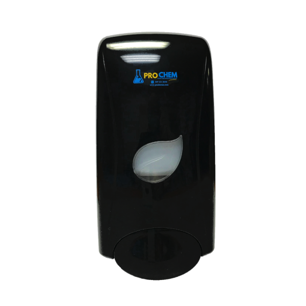 DISPENSADOR DE JABON- MANUAL NEGRO RELLENABLE