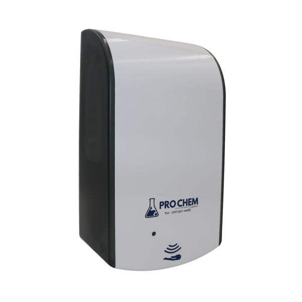 DISPENSADOR AUTOMATICO DE JABON BLANCO RELLENABLE