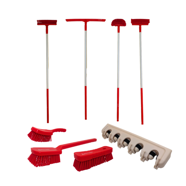 KIT COMPLETO  ROJO -  CARNICERIA