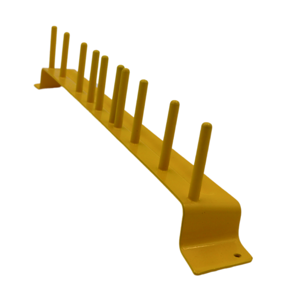 COLGADOR DE KIT DE CEPILLOS AMARILLA