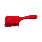 CEPILLO DE MANGO CORTO ROJO