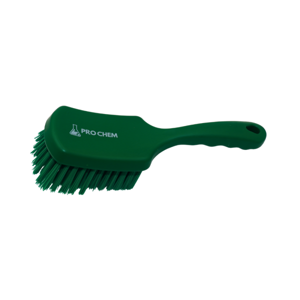 CEPILLO DE MANGO CORTO VERDE
