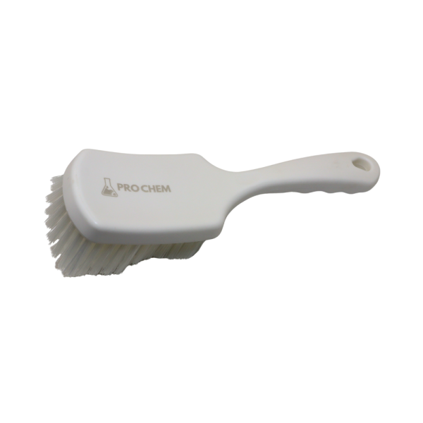 CEPILLO DE MANGO CORTO BLANCO