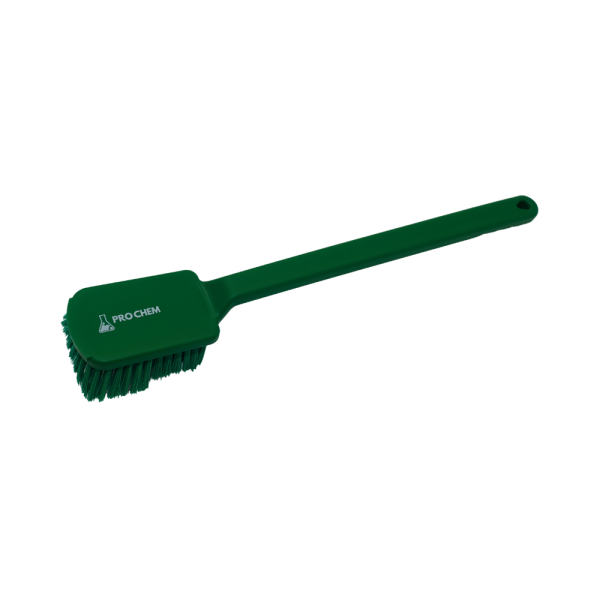 CEPILLO MANGO LARGO VERDE