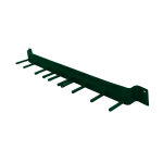 COLGADOR DE KIT DE CEPILLO VERDE - Imagen 2