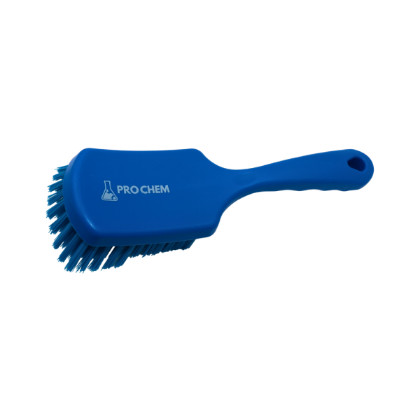CEPILLO DE MANGO CORTO AZUL
