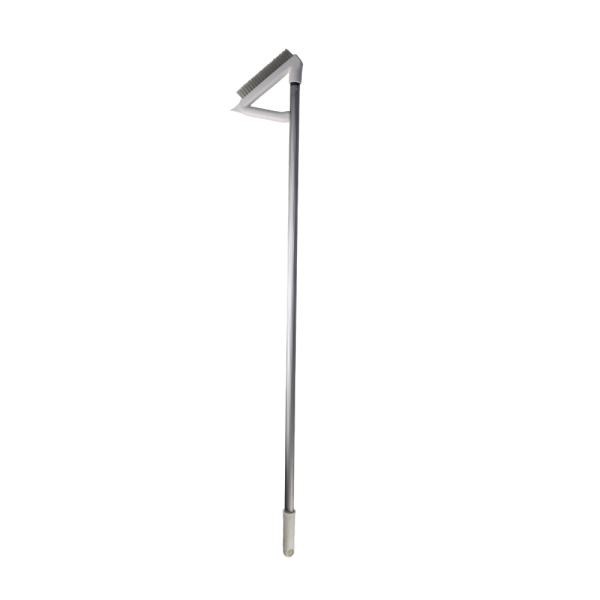 ESCOBA TRIANGULAR PARA JUNTA BLANCA COMPLETA