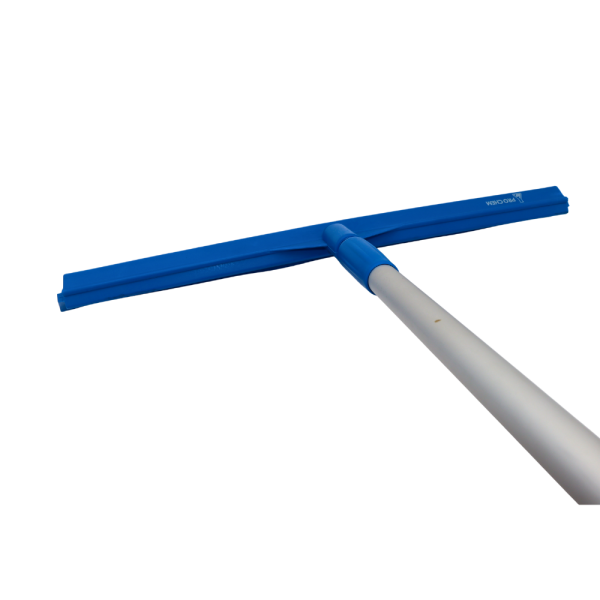 ESCURRIDOR DE SILICONA AZUL PARA PISOS 60CM