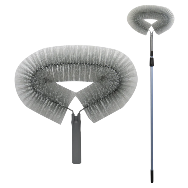 CEPILLO DE TECHO PROFESIONAL /EJE DE ALAMBRE Y PALO DE EXTENSIÓN