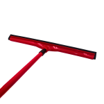 SQUEGGE DOBLE CAUCHO ROJO COMPLETO  24 PULGADAS - Imagen 2