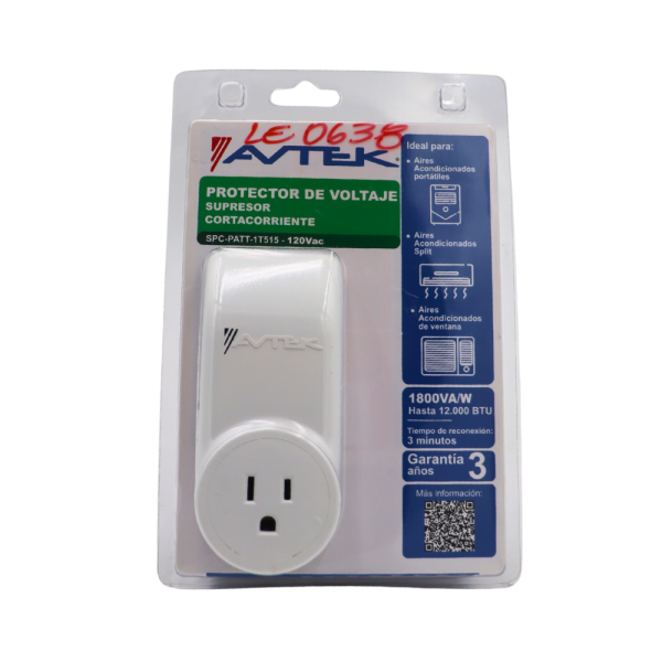 PROTECTOR PARA MÁQUINA DE PISO Y A/A 120VOLTIOS