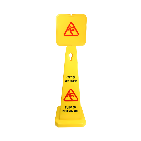 CONO PLÁSTICO DE AVISO PISO MOJADO